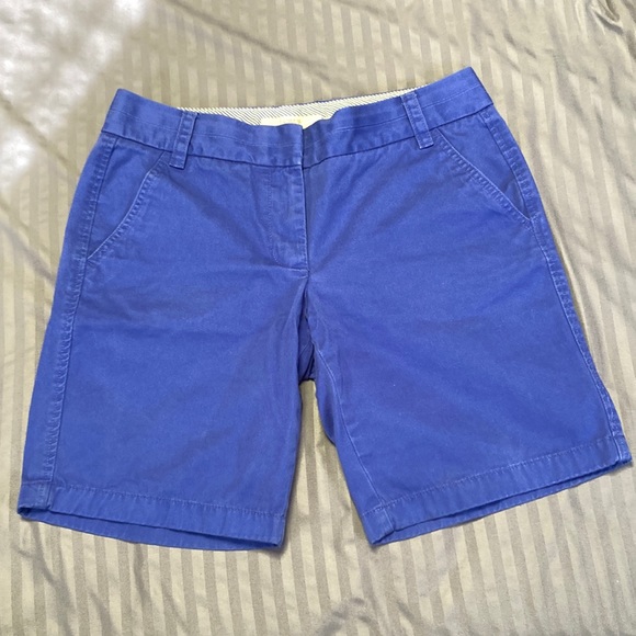 J. Crew Shorts J Crew Blue Shorts Poshmark
